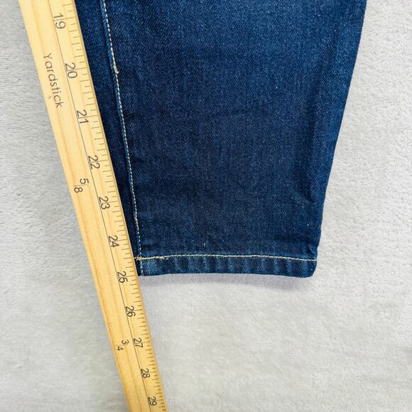 Current/Elliott Jeans Women 26 Dark Wash Blue Denim The Borderline Skinny 26" HR - Picture 12 of 12